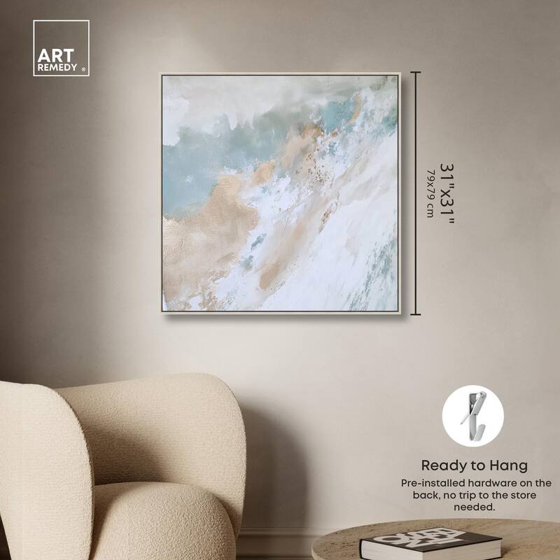 Sandy Mirage Canvas by Art Remedy