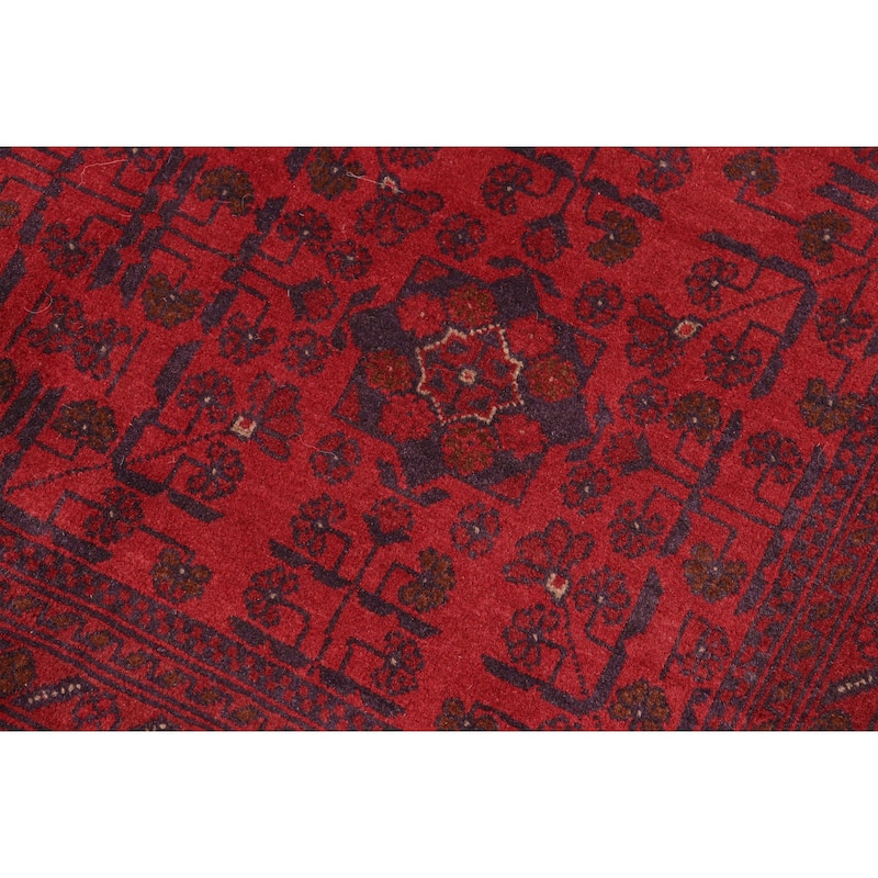 Southwestern Biljik Khal Mohammadi Nala Red/Blue Rug - 5'1'' x 6'6''