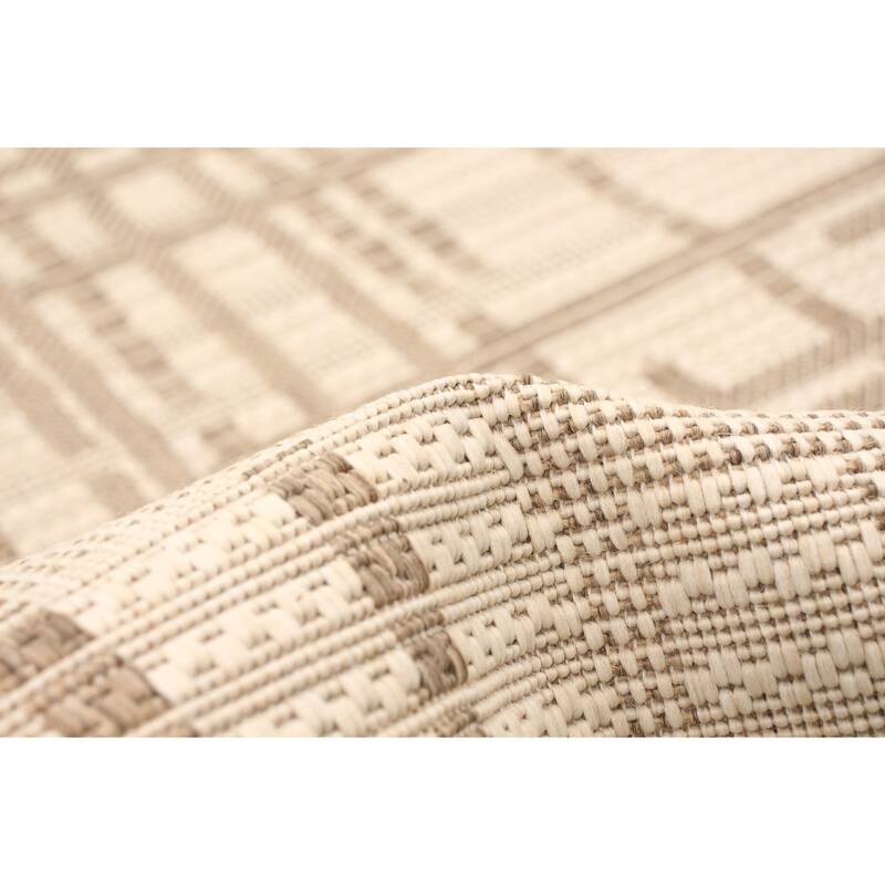 ECARPETGALLERY Sisal Burburry Tropical Rug