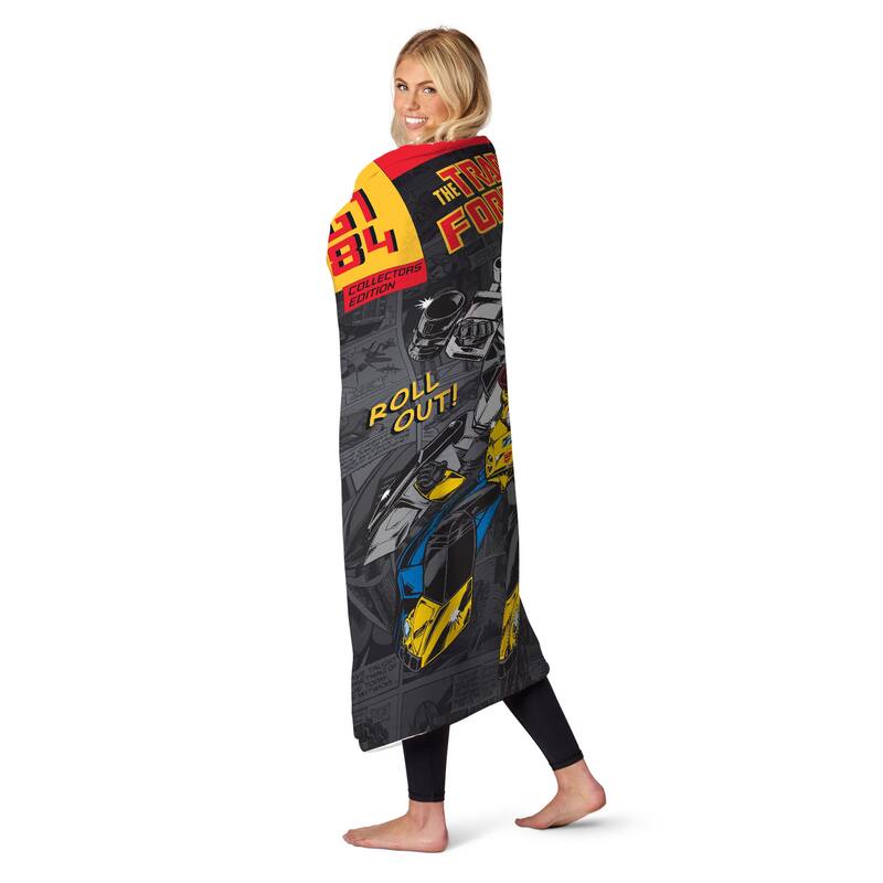 Hasbro Transformers Silk Touch Throw Blanket
