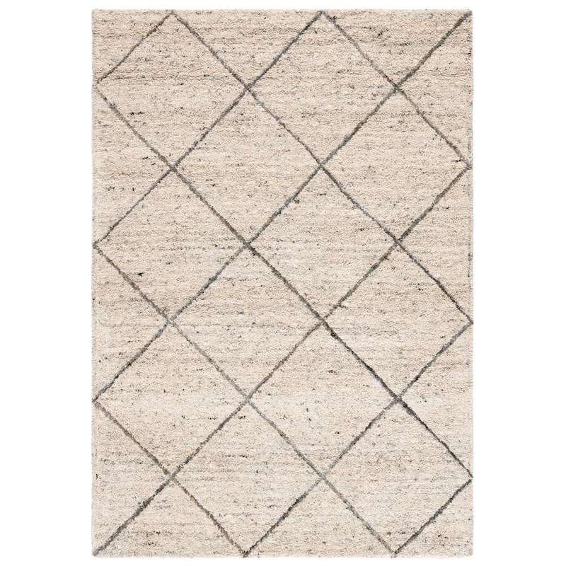 SAFAVIEH Handmade Himalaya Fretwork Trellis Wool Rug