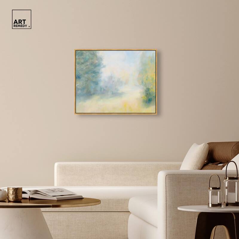 Faded Horizon I Canvas by Art Remedy
