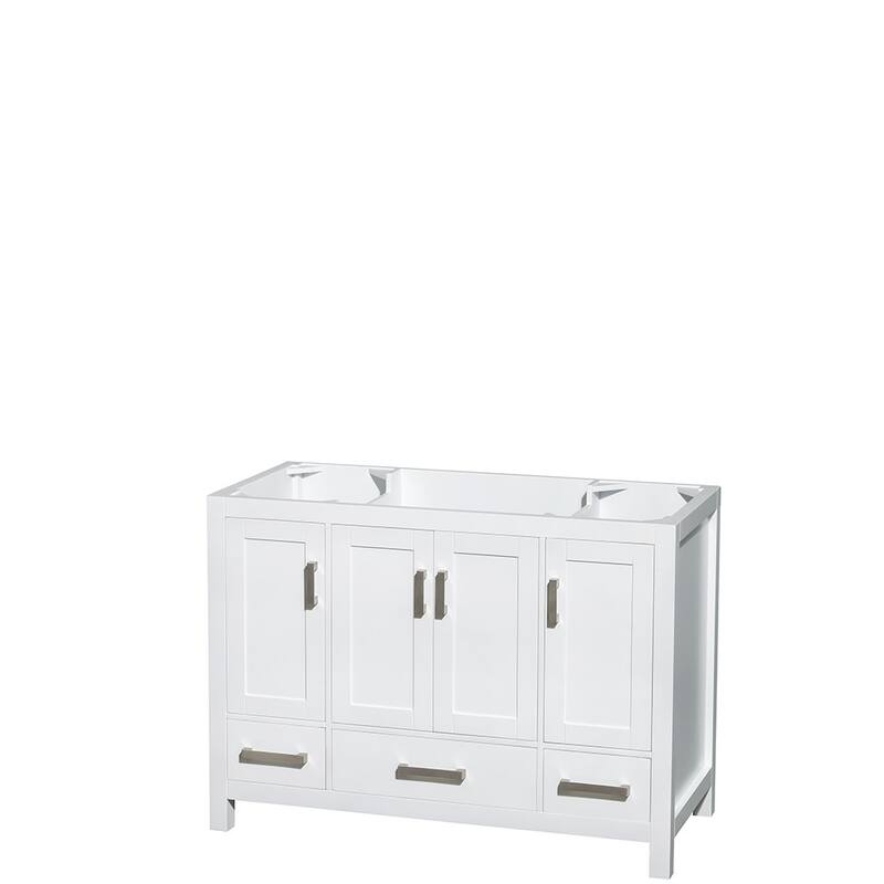 Wyndham Collection WCS141448SUNSMED Sheffield 48" Freestanding Single
