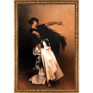 John Singer Sargent 'Study for Spanish Dancer, 1879-1882' Hand Painted Oil Reproduction