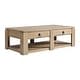 preview thumbnail 2 of 16, Jorge Modern 4-Drawers Coffee Table with 6 Solid Wood Legs by HULALA HOME