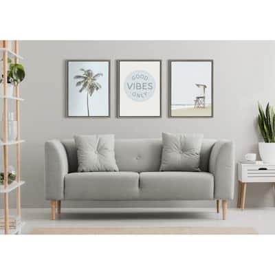 Kate and Laurel Lifeguard Tower Canvas by The Creative Bunch Studio