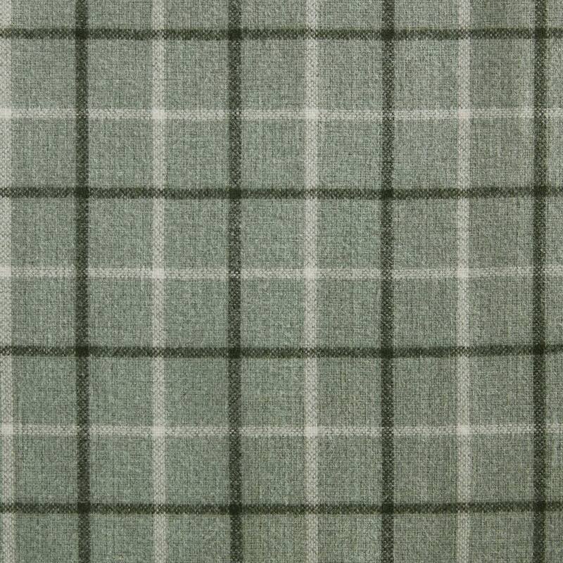Madison Park Anaheim Plaid Faux Leather Tab Top Single Curtain Panel with Fleece Lining