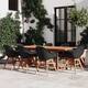 Option Black Arm Chairs