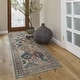 preview thumbnail 173 of 204, Gertmenian Crystal Print Washable Digital Printed Flat Pile Polyester Slip Resistant Area Rug Collection