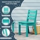preview thumbnail 37 of 68, Polytrends Garden Party Kids Outdoor Dining Chair (Set of 2)