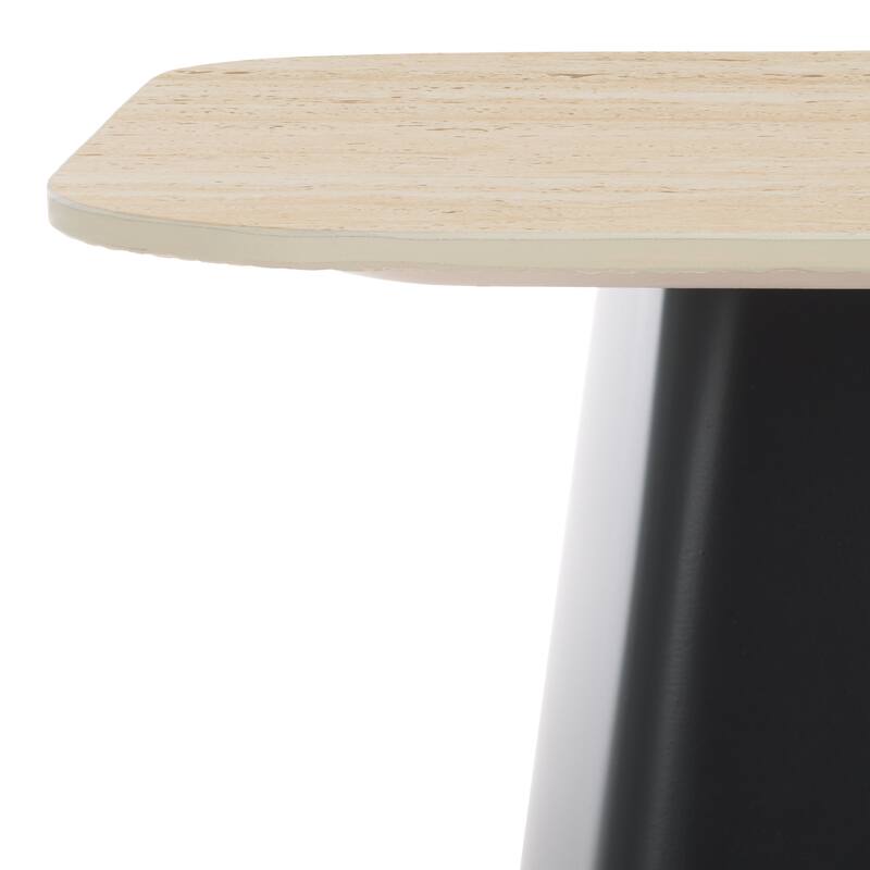 SAFAVIEH Home Fedo Porcelain Side Table - 20"W x 20"D x 16"H