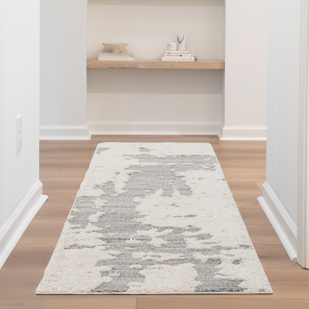 Artistic Shag Abstract Indoor Area Rug