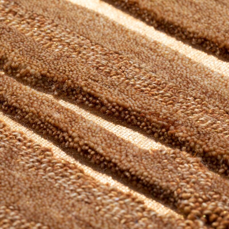 Addison Dazzle Modern Hand Spun Wool and Metallic Area Rug