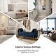 preview thumbnail 33 of 43, Angelus Modern 56''W Upholstered Flip Top Storage Bench withTwo Pillows and Arms by HULALA HOME
