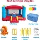 preview thumbnail 3 of 5, Funormous Enormous Giant Bounce House for Kids, Indoor Outdoor Inflatable Huge Bouncy Castle with Double Basketball Hoops