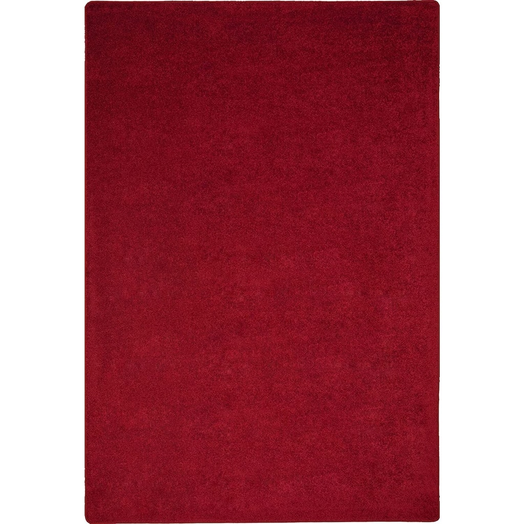 4'x6' area rug in Burgundy - durable soft decorative rug for home, living room & bedroom - 6' x 7'