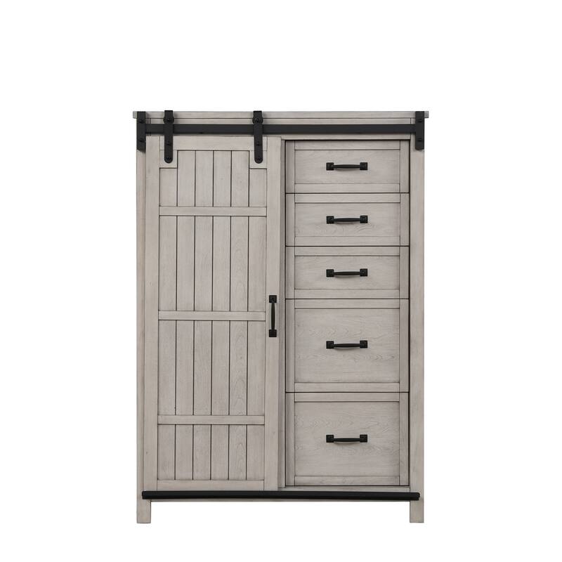 Bridgevine Home Alexandria Chest, Mountain Mist Finish