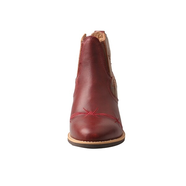 ankle high western boots