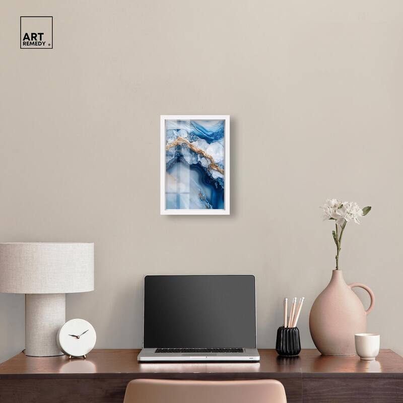 Molten Topaz II Shadowbox by Art Remedy