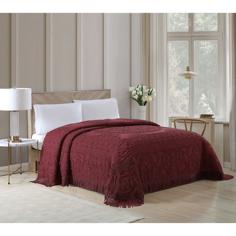 Medallion Chenille Bedspread.