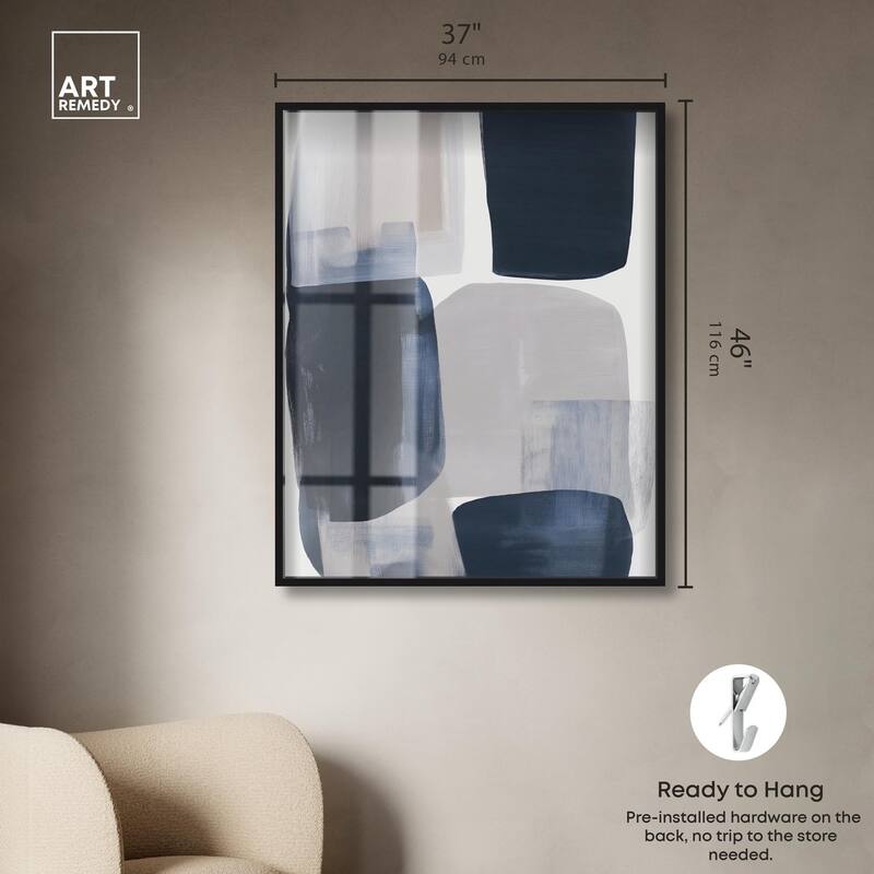 Oceanic Forms II Shadowbox by Art Remedy