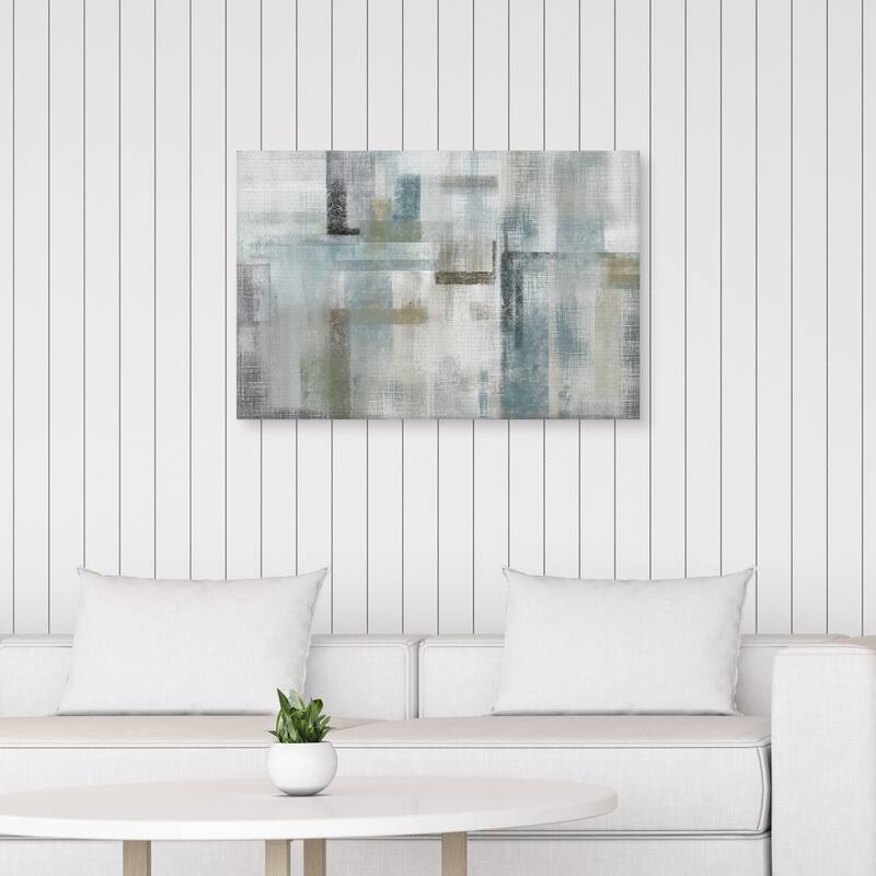Bits and Pieces Light by Nan Canvas Art Print