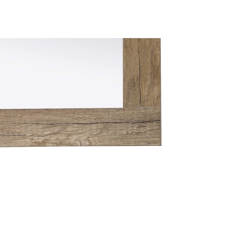 Solene Wooden Rectangle Mirror (42-48 x 36 in.)