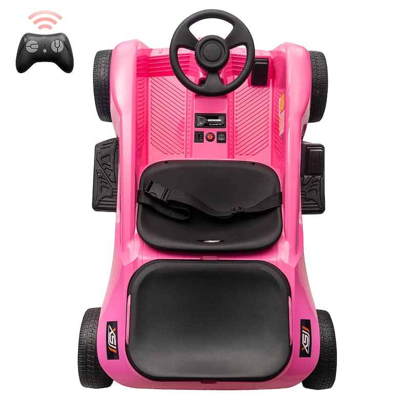 2 Seaters 4-Wheelers Electric Ride On Toy for Kids, 24V 120W*2 Powerful Motors Max Load 200 Lbs