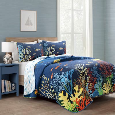 Lush Decor Under The Sea Quilt