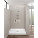 preview thumbnail 19 of 35, Fine Fixtures Single Threshold Acrylic Shower Base - Non-Slip Textured Surface Shower Floor Pan