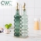 preview thumbnail 15 of 196, COOK WITH COLOR Glass Olive Oil Bottle Dispenser - 2 Pack- 17oz Oil and Vinegar Carafe Decanter