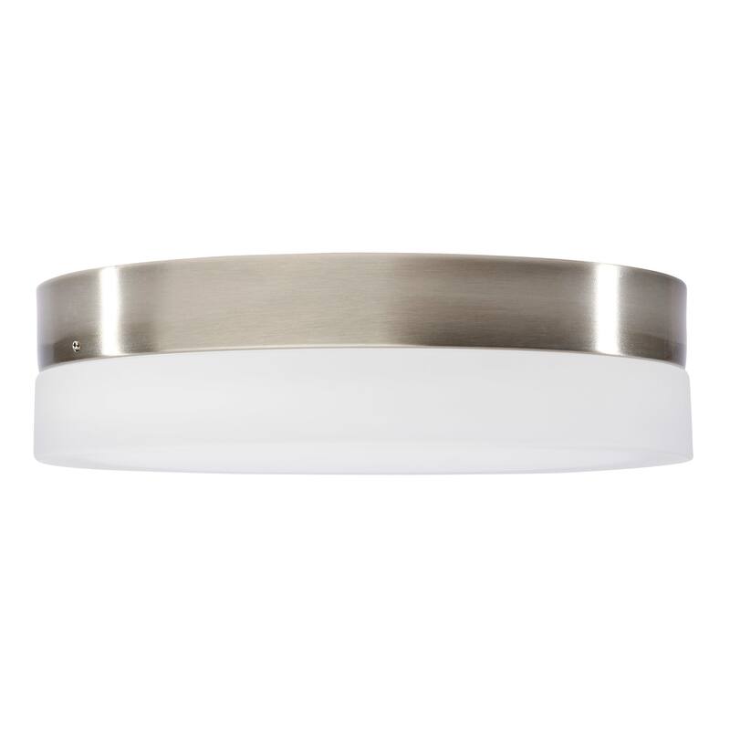 Nuvo Lighting 62/558 Pi 9" Wide 1 Light LED Flush Mount Drum Ceiling