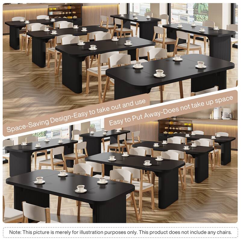 Wood Dining Table, Modern Kitchen Table, Dining Room Accent Table