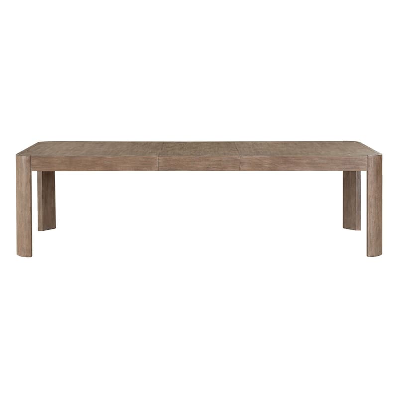 Liberty Furniture South Bend Rectangular Leg Table with Removable Leaf - Width 42"x Depth 110" x Height 30"