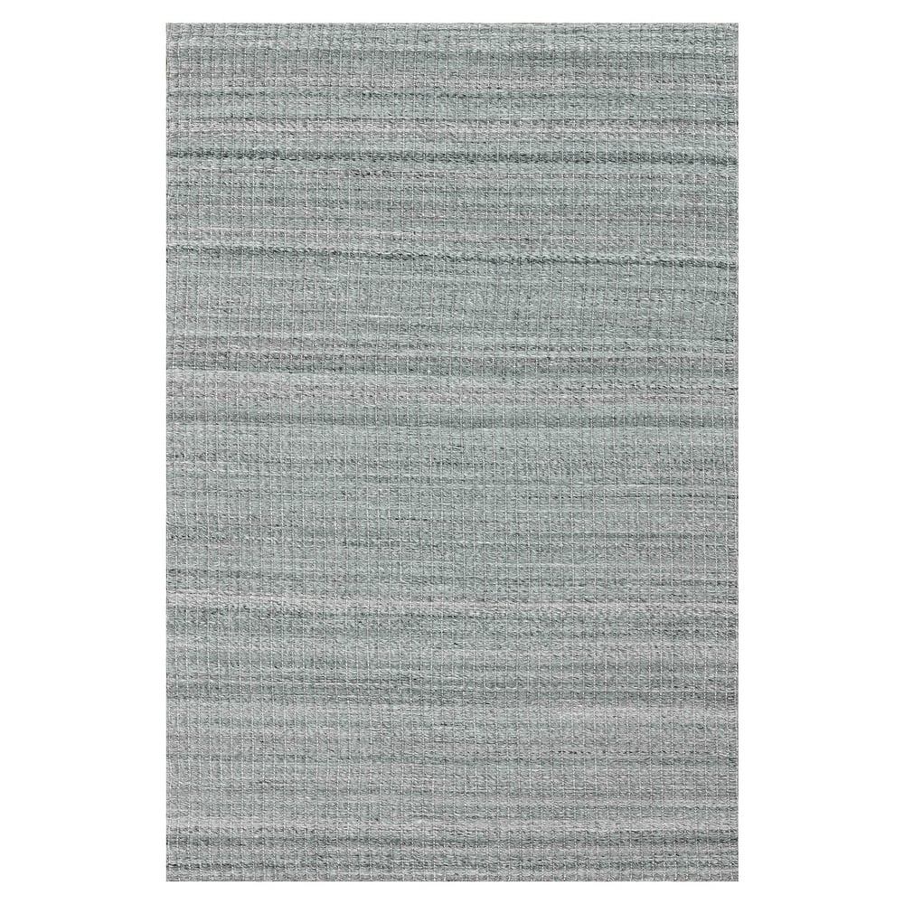 Lineage Gray Heathered Hand-Woven Area Rug 2' x 3'