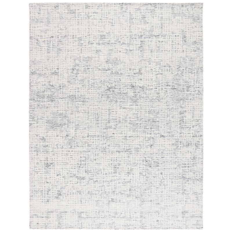 SAFAVIEH Handmade Ebony Marcijona Modern Contemporary Wool Rug