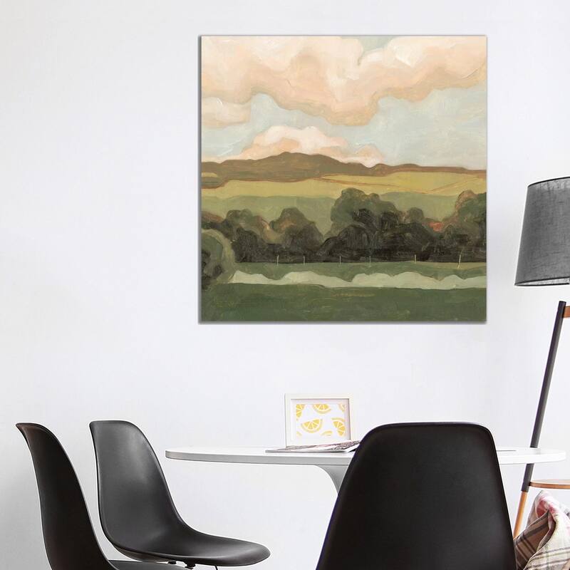 iCanvas "Ochre Evening I" by Emma Scarvey Canvas Print - 37x37x1.5