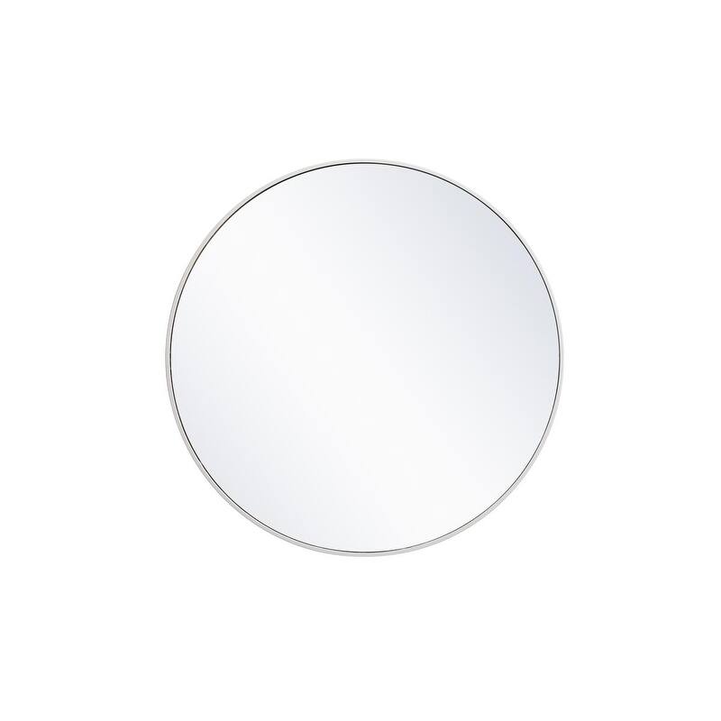 Carson Carrington Labbemala Metal Frame Round Mirror