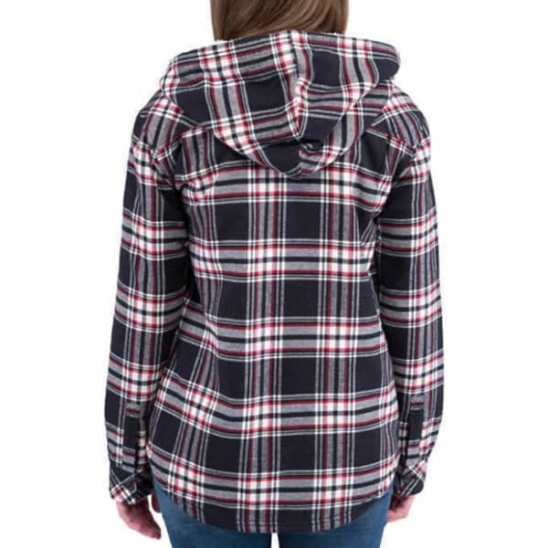 boston traders women's fleece lined flannel