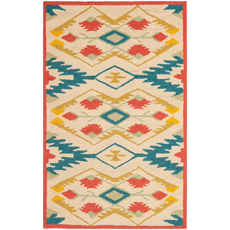 SAFAVIEH Handmade Four Seasons Everly Floral Rug