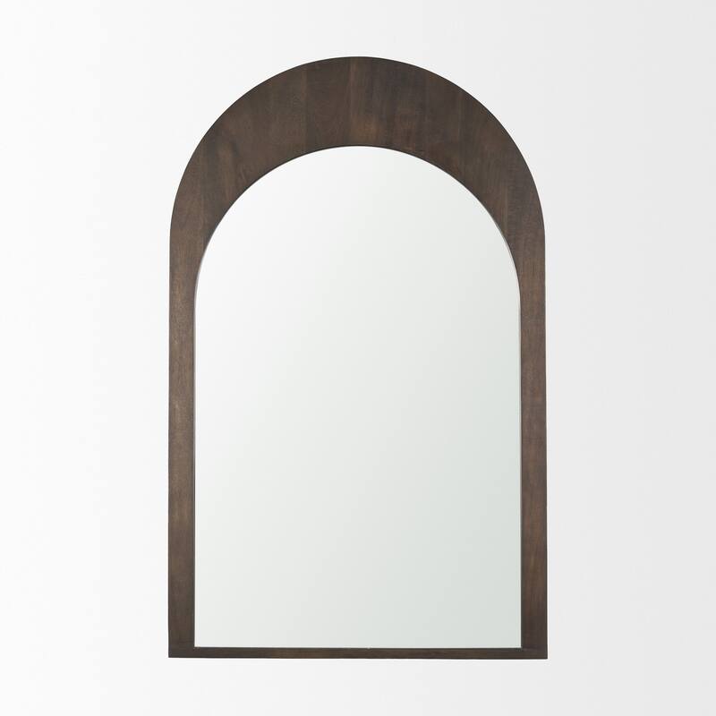 Celeste Dark Brown Medium Arched Mirror - 30.0L x 1.0W x 48.0H