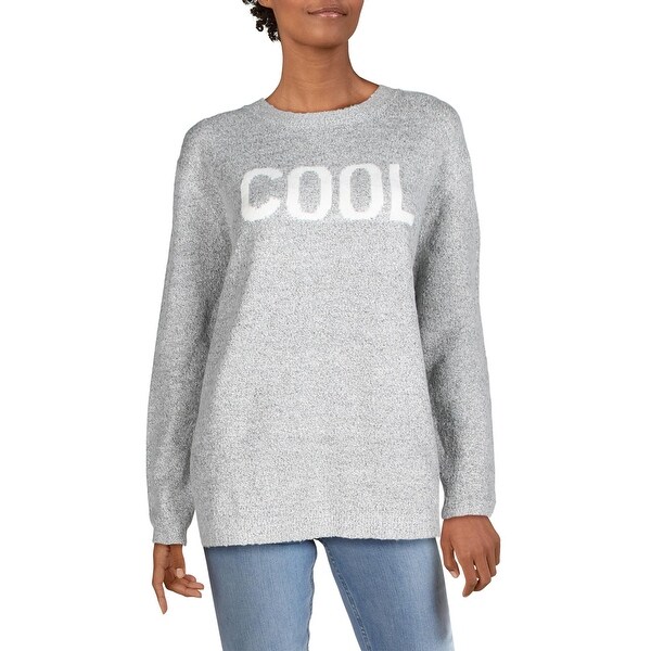 RD Style Womens Cool Sweater Graphic Crewneck - Sesame. Opens flyout.