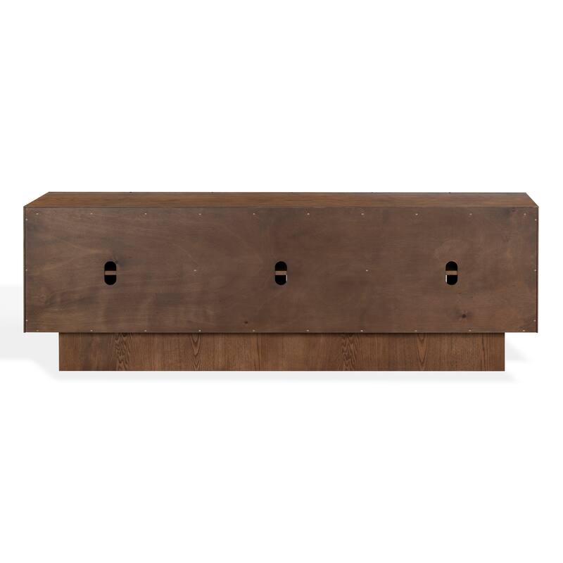 SAFAVIEH Couture Bethandria 6-Door Wood Sideboard - 84"W x 20"D x 28"H