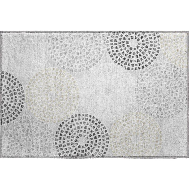 Premium Washable Super Soft Mosaic Colosseum Mayfield Rug