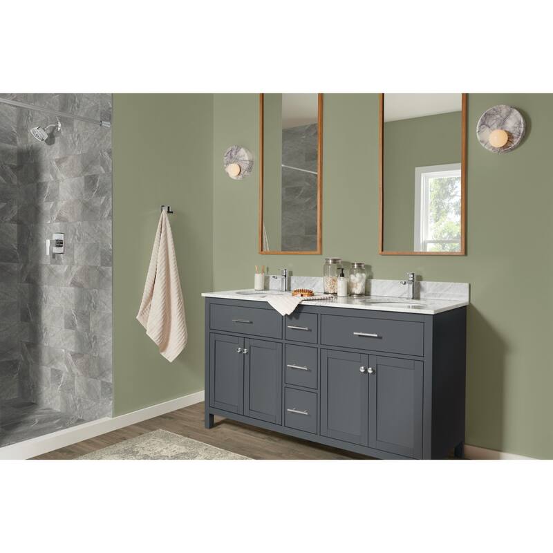 Peerless P1571LF Ezra 1.0 GPM Single Hole Bathroom Faucet with Push