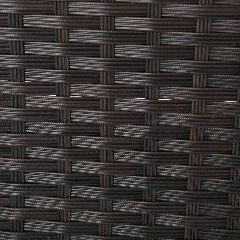 Roomfitters 8 Pcs Outdoor Modular Sectional Sofa Set with Coffee Table, Wicker Patio Furniture with Cushions