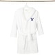 preview thumbnail 16 of 100, Sweet Kids 100% Polyester SUPER PLUSH Double Brushed Hooded Bathrobe with Navy Script Monogram