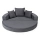 preview thumbnail 8 of 64, Convertible Sofa Bed, Multi-Functional Futon Lounge Sofa