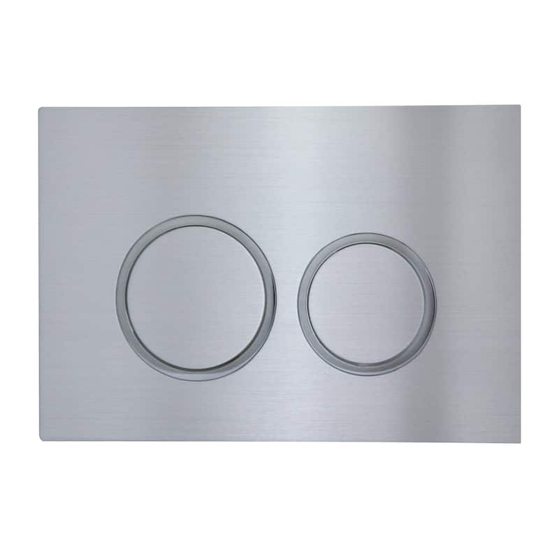 Toilet Combo Set - 20" Toilet Bowl With Soft-Close Seat, 2"x 4" Concealed Tank And Carrier System, Push Buttons Included.