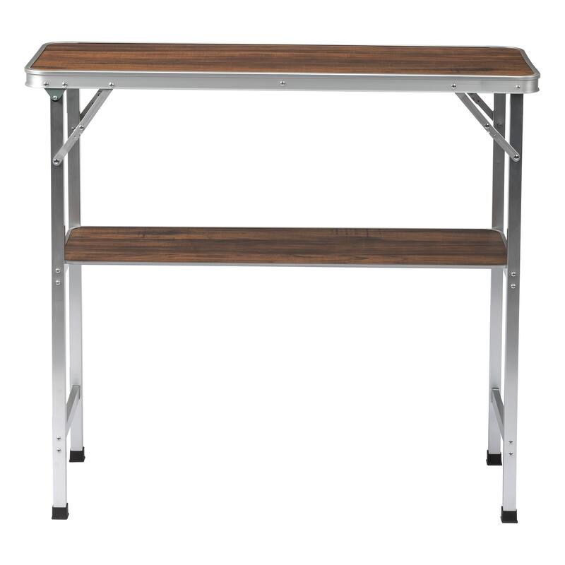 Lightweight Folding Table for Indoor Outdoor Parties and Exhibits